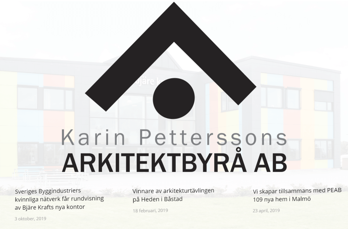 Läs mer om artikeln Karinpetterssons.se har fått ett nytt utseende